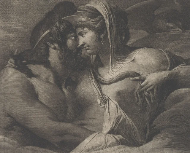 Júpiter e Juno no monte Ida, James Barry