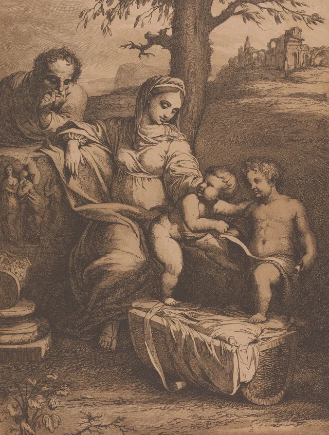A Sagrada Família de Cristo (Sacra Christi Familia), James Barry