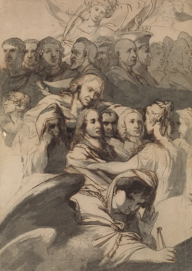 Estudo para «A Justiça divina», James Barry
