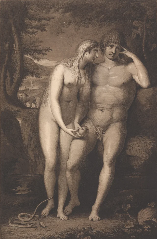 A Tentação de Adão, James Barry