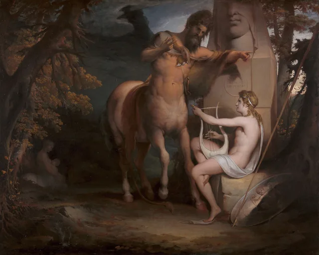 A Educação de Aquiles, James Barry