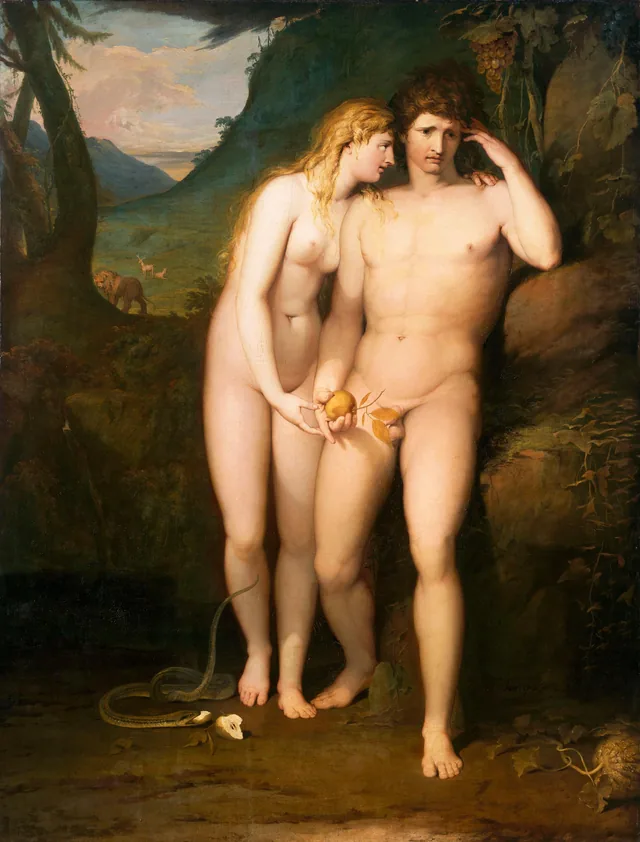 A Tentação de Adão, James Barry