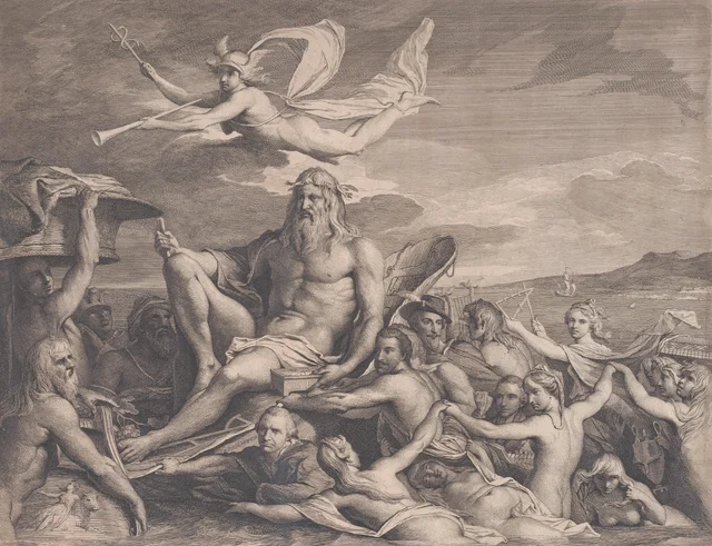 O Tâmisa ou o triunfo da navegação, James Barry