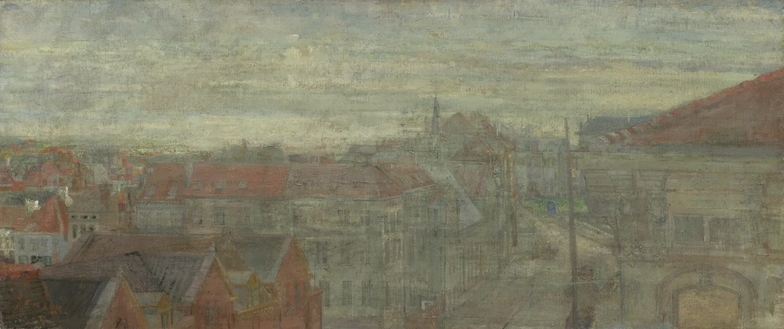 Vista de Phnosia. Ondas y vibraciones luminosas, James Ensor