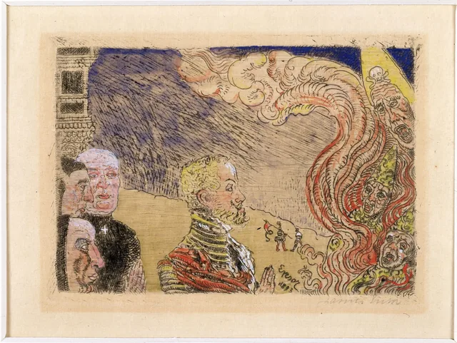 Auto de fe, James Ensor