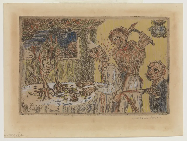 A Avareza, James Ensor