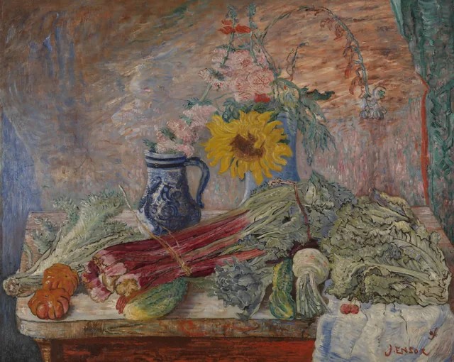 Flores e legumes, James Ensor