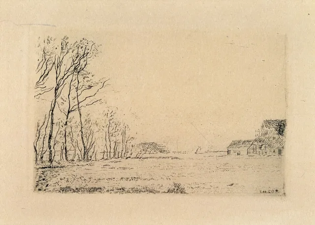Edge of the Little Wood, Ostend, James Ensor
