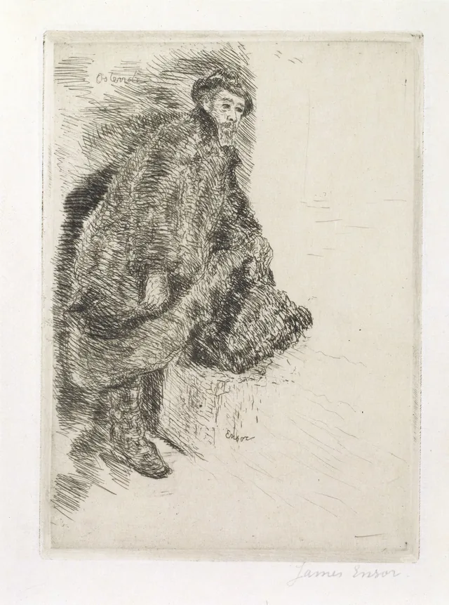 Pescador de Ostende, James Ensor