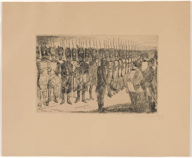 A Despedida de Napoleão, James Ensor