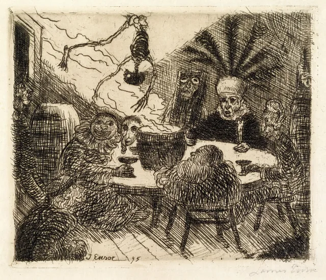 King Pest, James Ensor