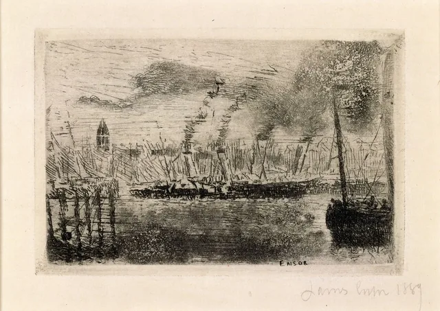 Steam-Boats, James Ensor