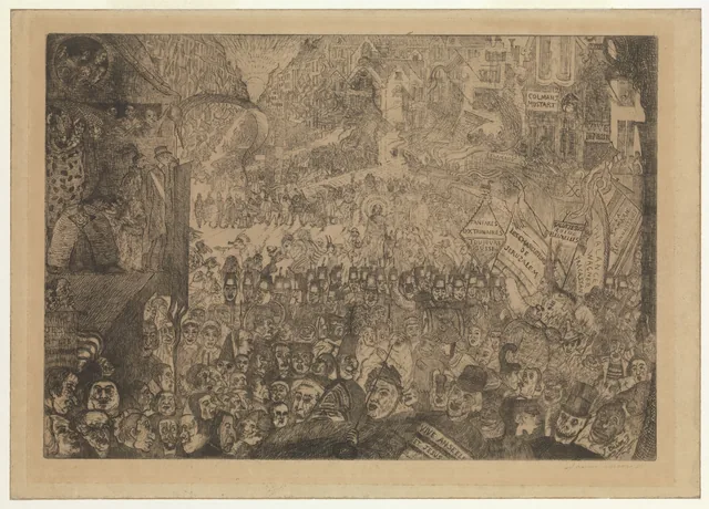 A Entrada de Cristo em Bruxelas, James Ensor
