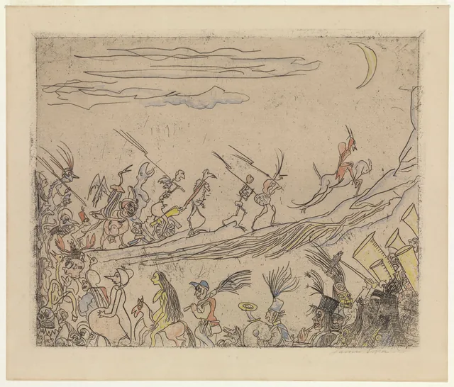 The Infernal Cortege, James Ensor