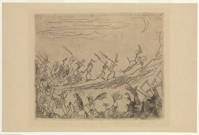 The Infernal Cortege, James Ensor