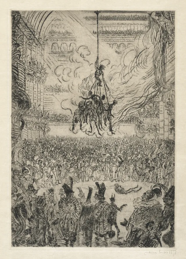 A Vingança de Hop-Frog, James Ensor