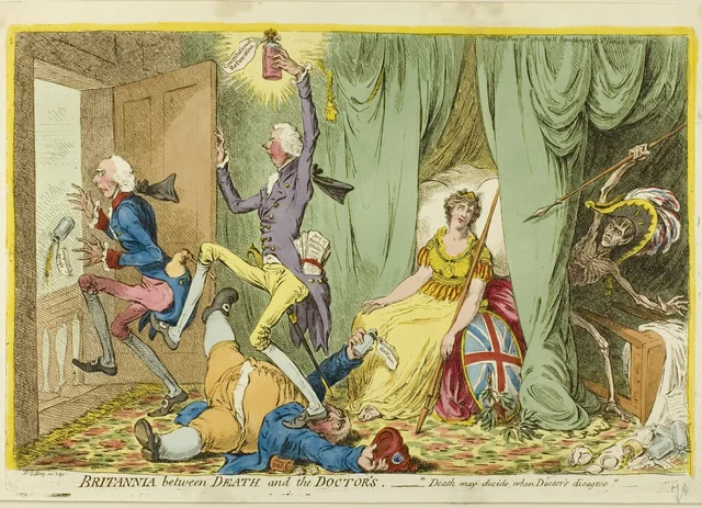 Britannia entre la Mort et les médecins