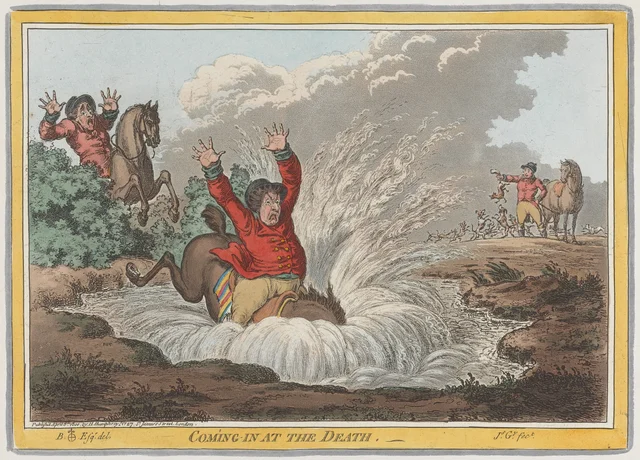L'arrivée à l'hallali