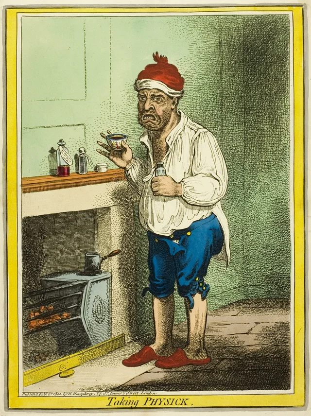 La prise de médecine
