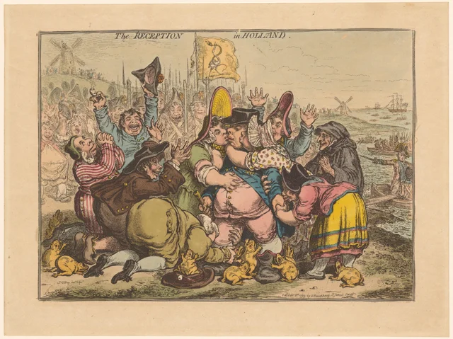La Réception en Hollande