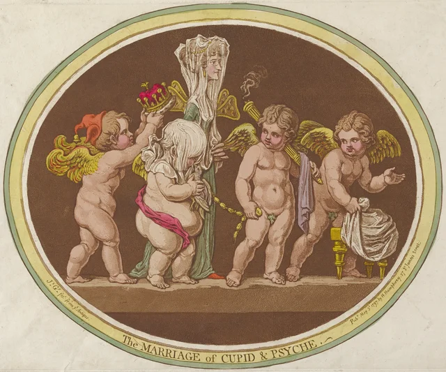 Le mariage de Cupidon et Psyché