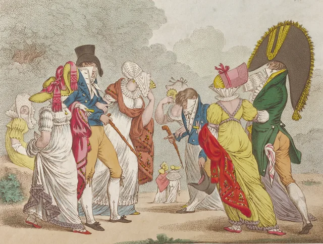 Les Invisibles, James Gillray
