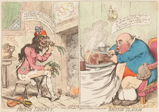 Liberté française, esclavage britannique