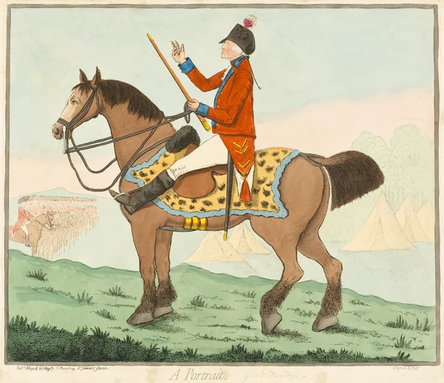 A Portrait, James Gillray