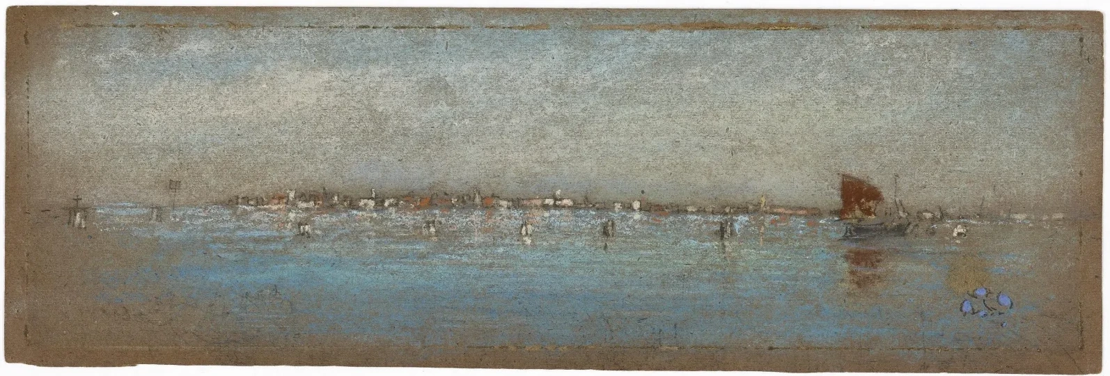 Azul y plata: las islas, Venecia, James McNeill Whistler