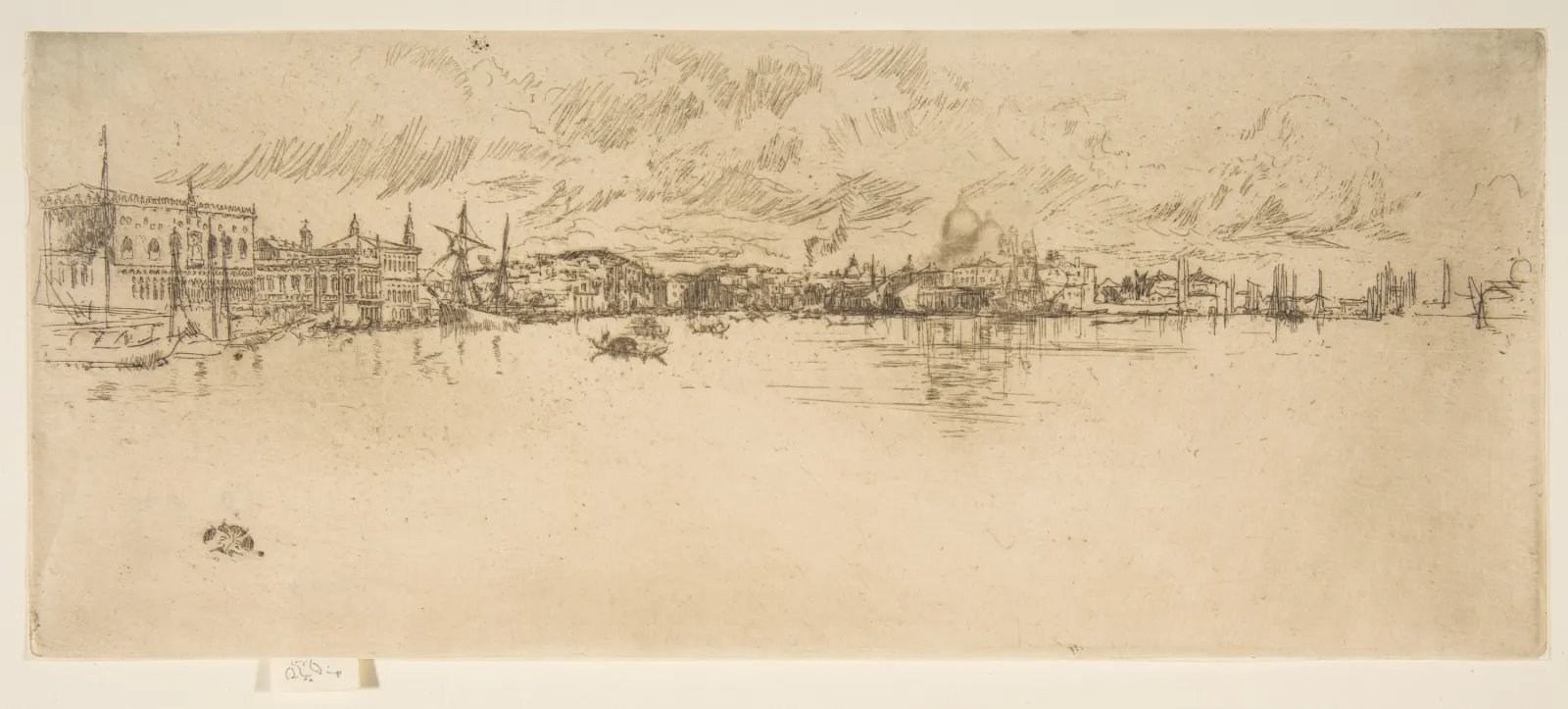 La larga Venecia, James McNeill Whistler