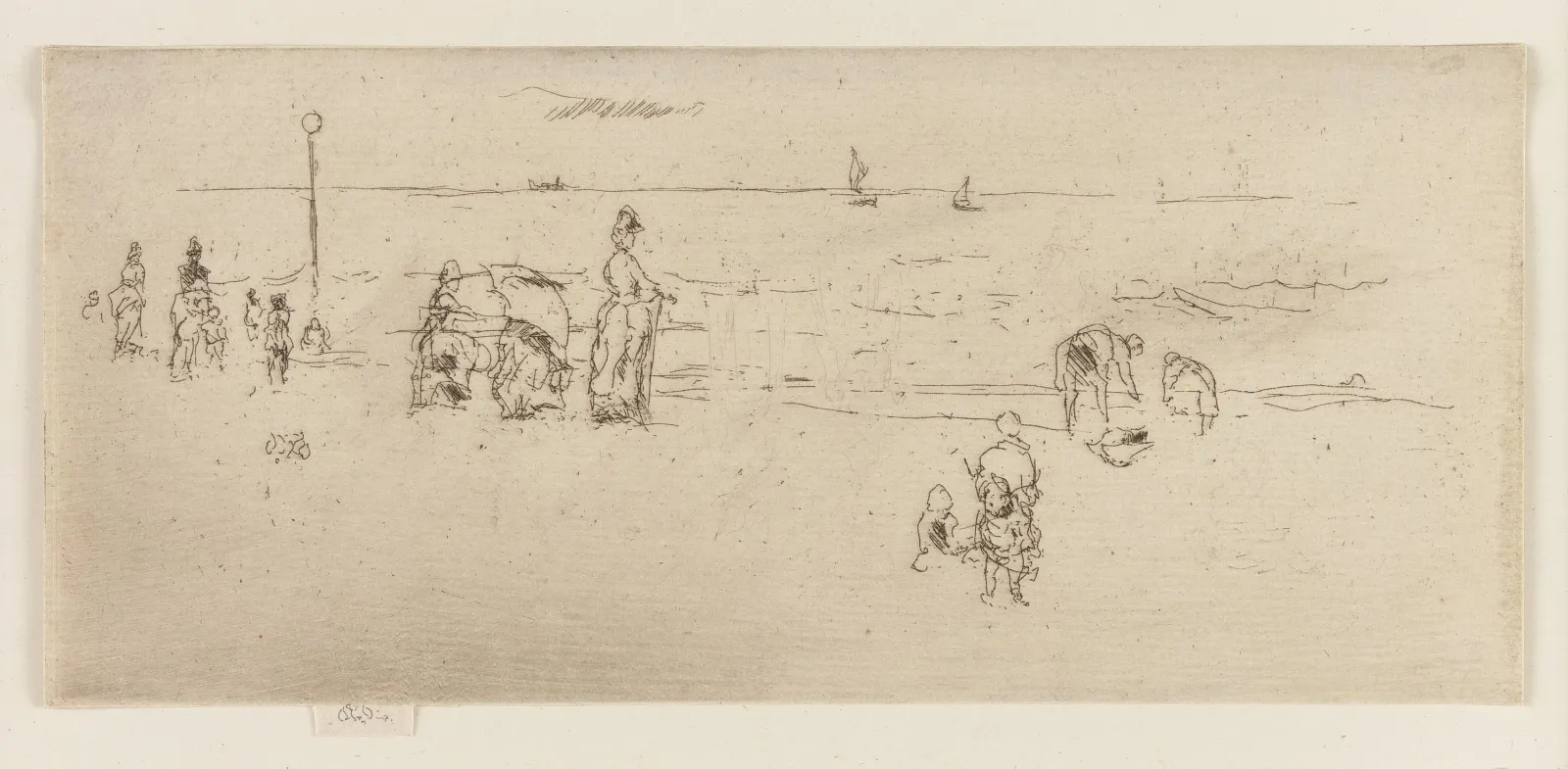 The Beach, Ostend, James McNeill Whistler