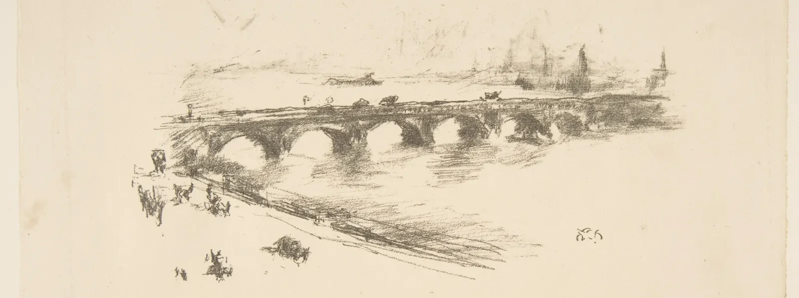 Soir, le petit pont de Waterloo, James McNeill Whistler