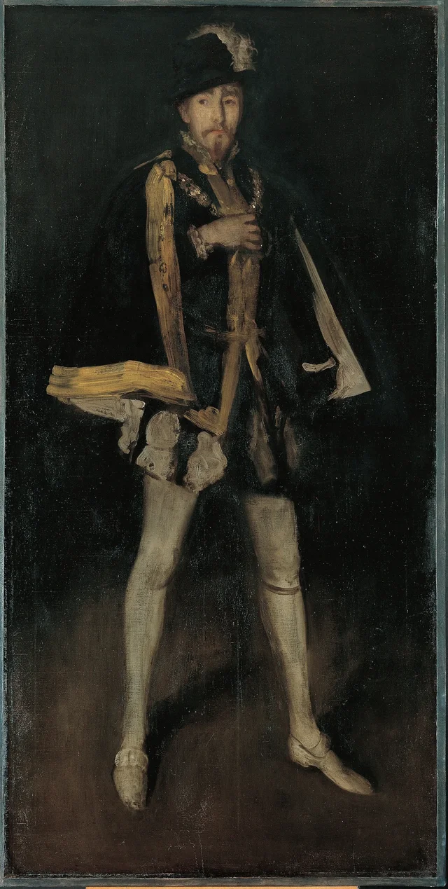 Arrangement in Black, No. 3: Sir Henry Irving as Philip II of Spain