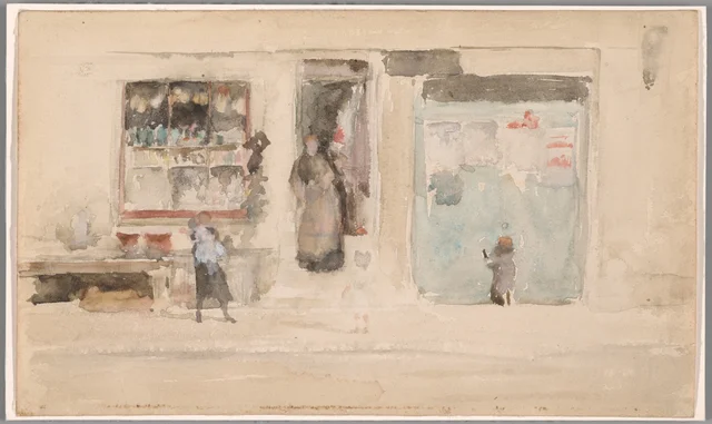 Chelsea Shop, James McNeill Whistler
