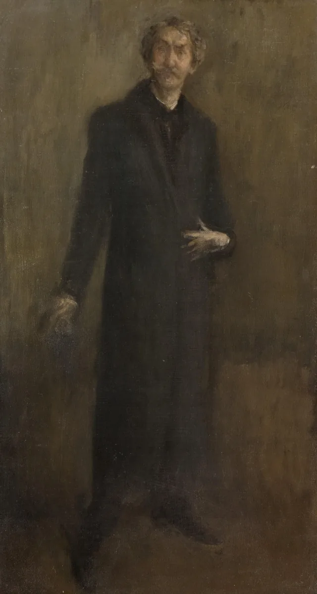Brown and Gold: Self Portrait