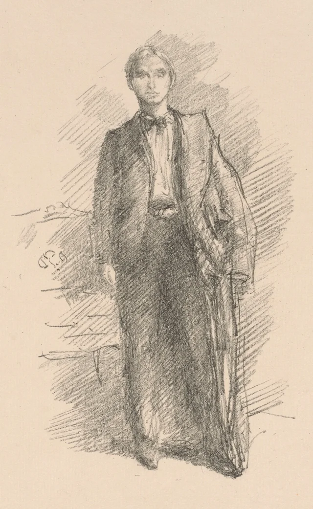 Portrait Study: Mr. Herbert C. Pollitt, James McNeill Whistler