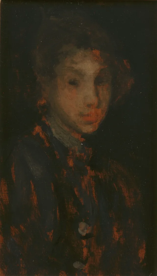 Study of a Girl's Head, James McNeill Whistler