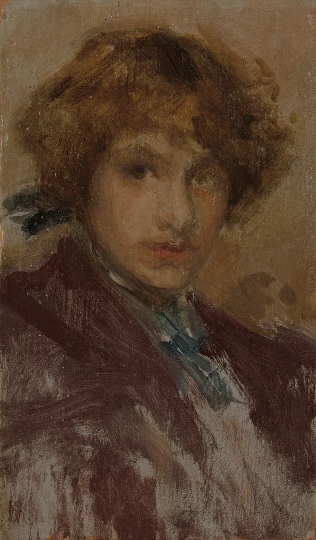 Study of a Girl's Head and Shoulders, James McNeill Whistler