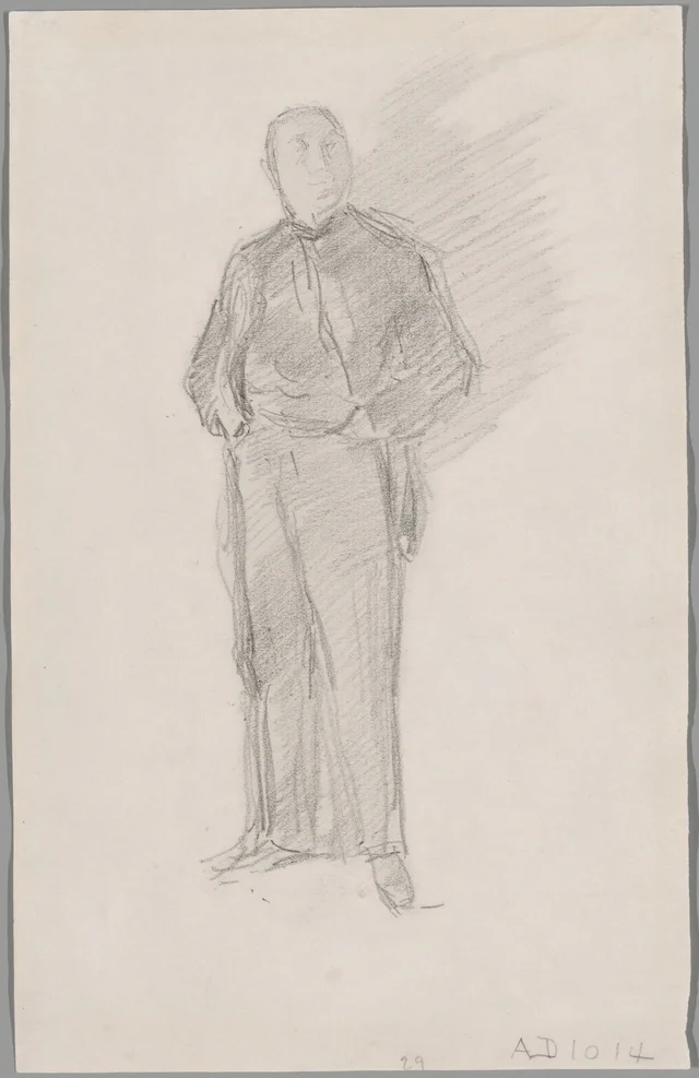 Study for Portrait of Thomas Way, James McNeill Whistler