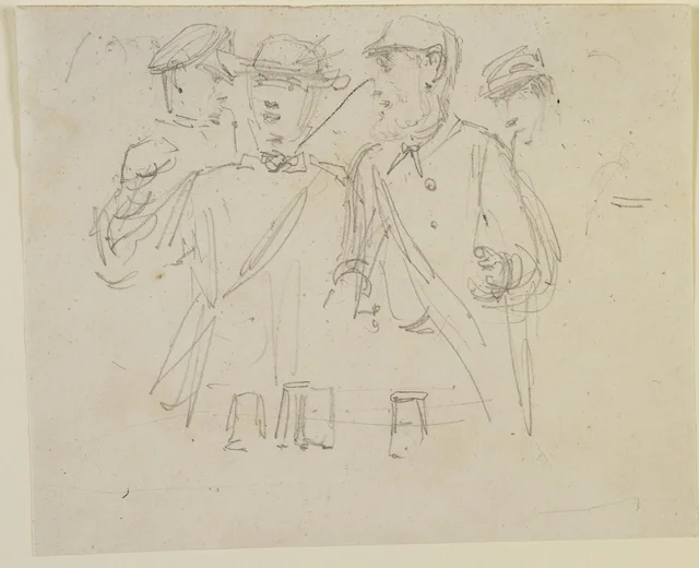 Group of four men