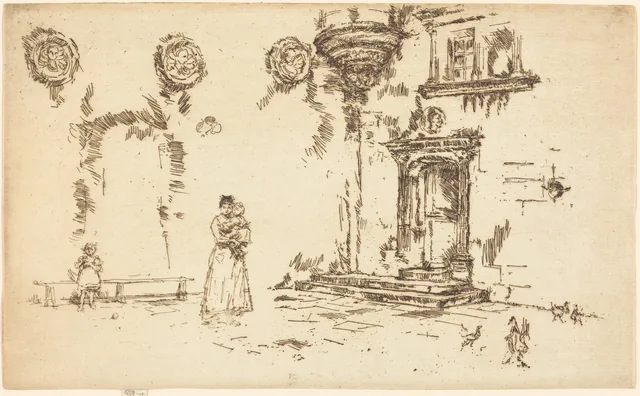 Hôtel Lallemant, Bourges, James McNeill Whistler