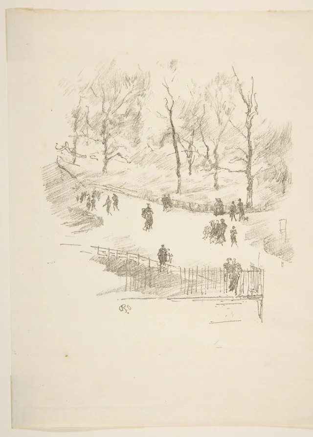 Kensington Gardens, James McNeill Whistler