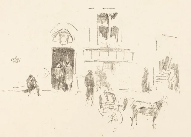 A Porta dos Artistas do Gaiety