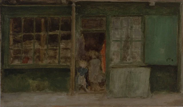 La confitería de Carlyle, James McNeill Whistler
