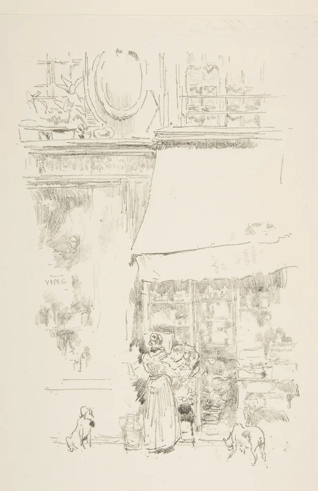 The Fruit Seller of the Rue de Grenelle, James McNeill Whistler