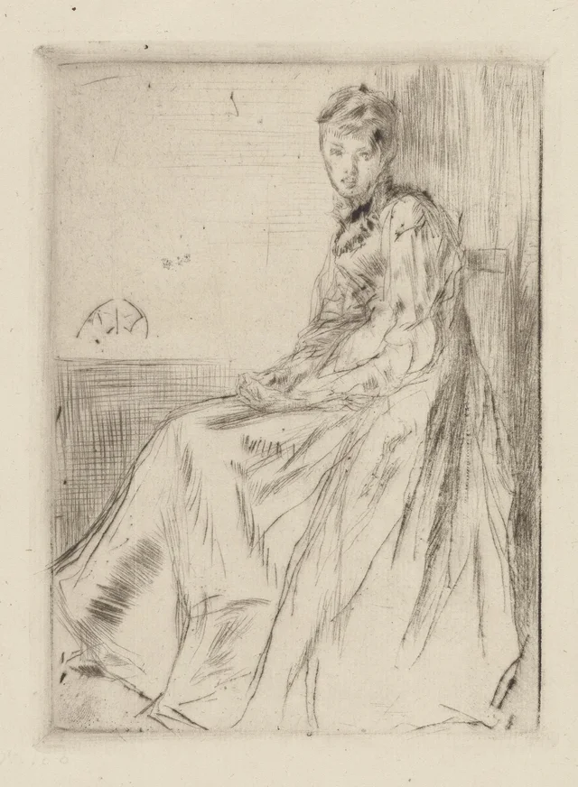 A Carta (Maud, sentada)