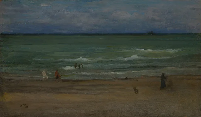 The Sea, Pourville, James McNeill Whistler