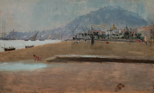 The Beach at Marseille, James McNeill Whistler