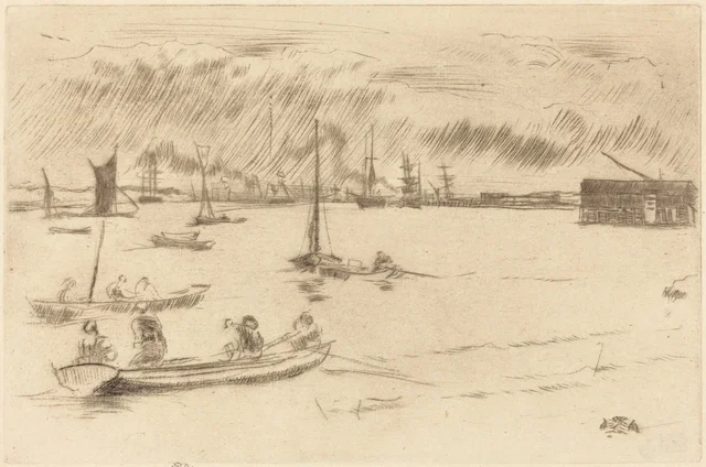The Thames Towards Erith