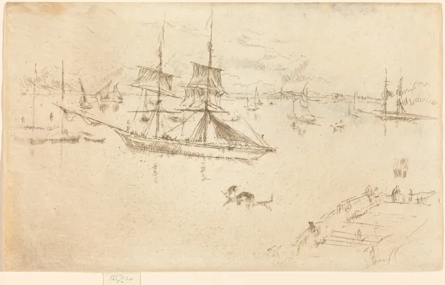 Laguna: mediodía, James McNeill Whistler